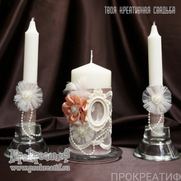 Набор свечей коллекция "Винтажная роскошь"
