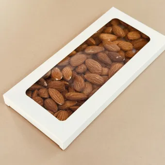 Орех миндаль 100г, коробка с окном