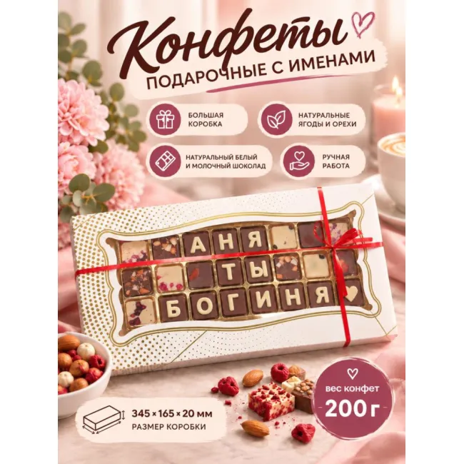Шоколадные послания - Аня ты Богиня