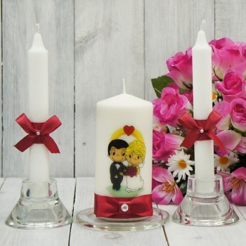 Набор свечей коллекция "Love is"