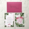Приглашение в конверте "Фламинго"