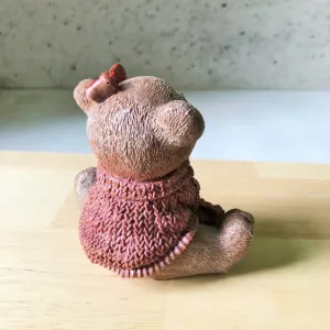 Фигурка из шоколада МИШКА С БАНТИКОМ
