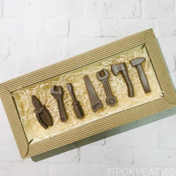 Набор фигурного шоколада "Инструменты мини"