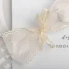 Набор кружевных бонбоньерок "Сладкий комплимент", кремовый, 3 шт
