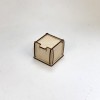 Деревянная коробка 6,7*6,7*5,5, фанера 4 мм