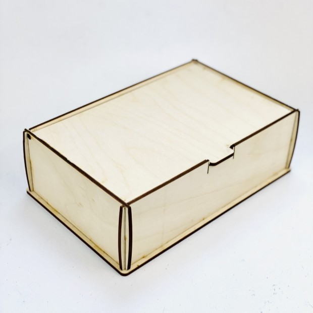 Деревянная коробка 23,7*15,7*7,6, фанера 4 мм
