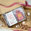 АРОМАТЫ ВЕСНЫ - женский подарочный набор с чаем  и шоколадом ручной работы