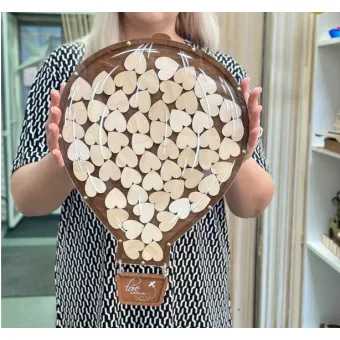 Воздушный шар для пожеланий (готовый дизайн) 32*40 см