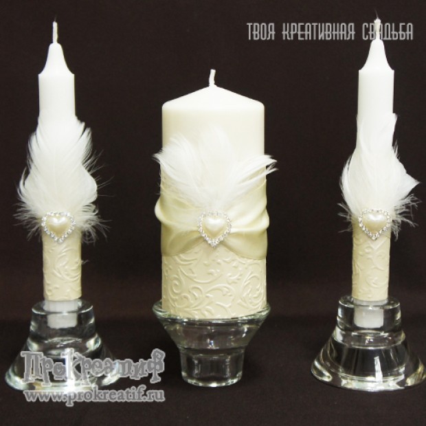 Набор свечей коллекция "Богема"