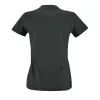 Футболка женская Imperial Fit Women, черный меланж