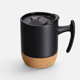 Кружка Corky Grip, черная Кружка Corky Grip, черная