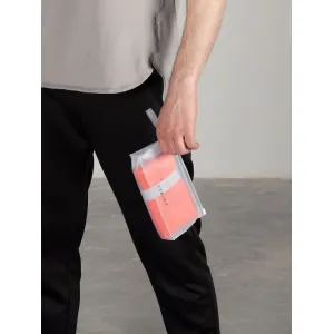 Спортивное полотенце Vigo Small, черное Спортивное полотенце Vigo Small, черное