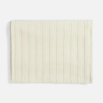 Шарф Metelitsa, белый (молочный)