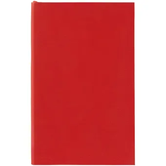 Ежедневник Flat Mini, недатированный, красный