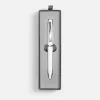 Ручка шариковая Bolt Soft Touch в футляре, белая