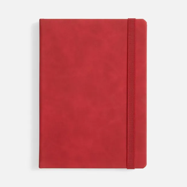Ежедневник Urban Hard, недатированный, красный