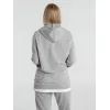 Толстовка с капюшоном унисекс Hoodie, серый меланж