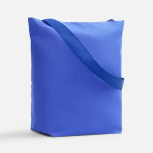 Шопер B5, синий с широкими синими ручками