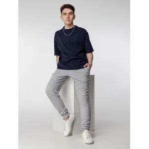 Футболка оверсайз мужская Boxy Men, темно-синяя Футболка оверсайз мужская Boxy Men, темно-синяя