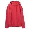 Толстовка с капюшоном унисекс Hoodie, красный меланж