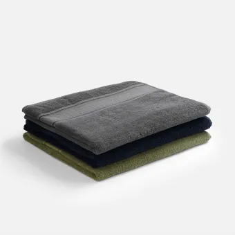 Полотенце махровое Terrychic XL, зеленое