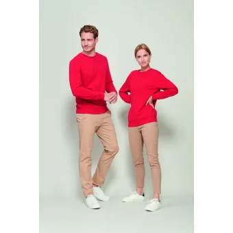 Свитшот унисекс Comet, темно-зеленый Свитшот унисекс Comet, темно-зеленый