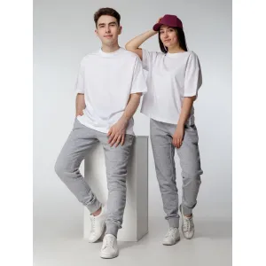 Джоггеры Jumbo, серый меланж