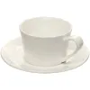Чайная пара Diamante Bianco, белая