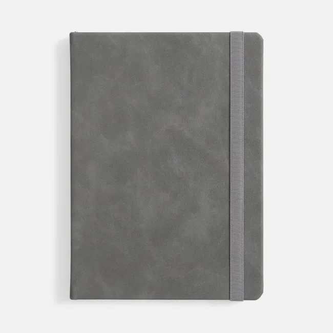 Ежедневник Urban Hard, недатированный, серый