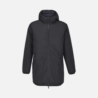 Куртка-парка унисекс Reverse, черная Куртка-парка унисекс Reverse, черная