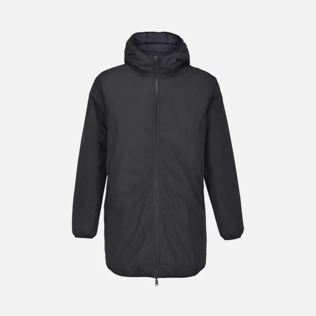 Куртка-парка унисекс Reverse, черная