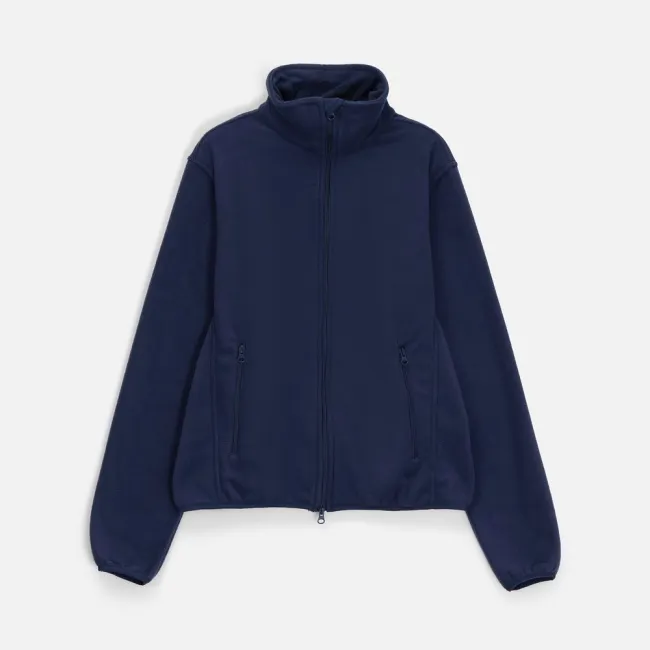 Куртка флисовая унисекс Ben Mac, темно-синяя