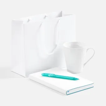 Набор White Shall Simple, бирюзовый Набор White Shall Simple, бирюзовый