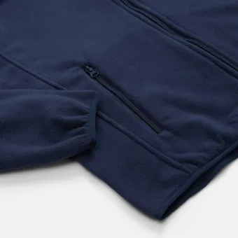 Куртка флисовая унисекс Ben Mac, темно-синяя Куртка флисовая унисекс Ben Mac, темно-синяя