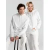 Толстовка с капюшоном унисекс Hoodie, белая