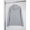 Куртка с капюшоном унисекс Begi, серая