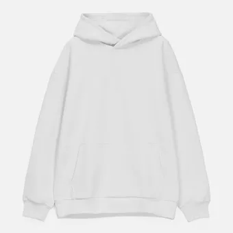 Худи унисекс оверсайз Daylero, белое