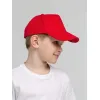 Бейсболка детская Standard Kids, красная
