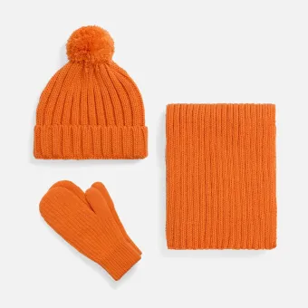 Варежки HappyGo, оранжевые Варежки HappyGo, оранжевые