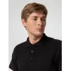 Рубашка поло мужская Virma Stretch, черная