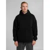 Худи Furry Oversize, черное