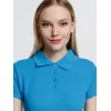 Рубашка поло женская Virma Premium Lady, бирюзовая