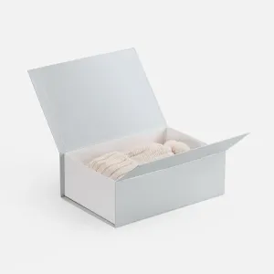 Коробка Bicolor Case, белая с серым