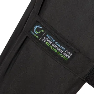 Зонт-трость с цветными спицами Color Style, зеленое яблоко, с черной ручкой