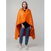 Плед-пончо для пикника SnapCoat, оранжевый