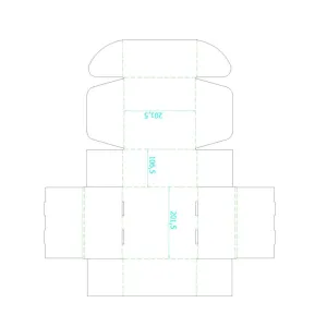 Коробка Medio, крафт