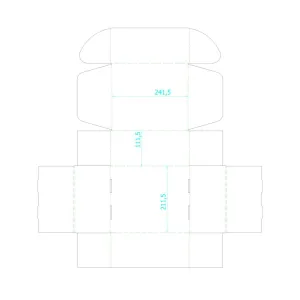 Коробка Grande, крафт Коробка Grande, крафт