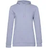 Толстовка с капюшоном женская Hoodie, лиловая