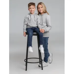 Худи детское Kirenga Kids 2.0, серый меланж