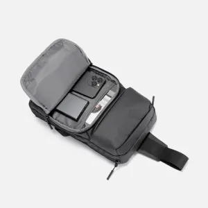 Рюкзак на одно плечо Jekko, черный